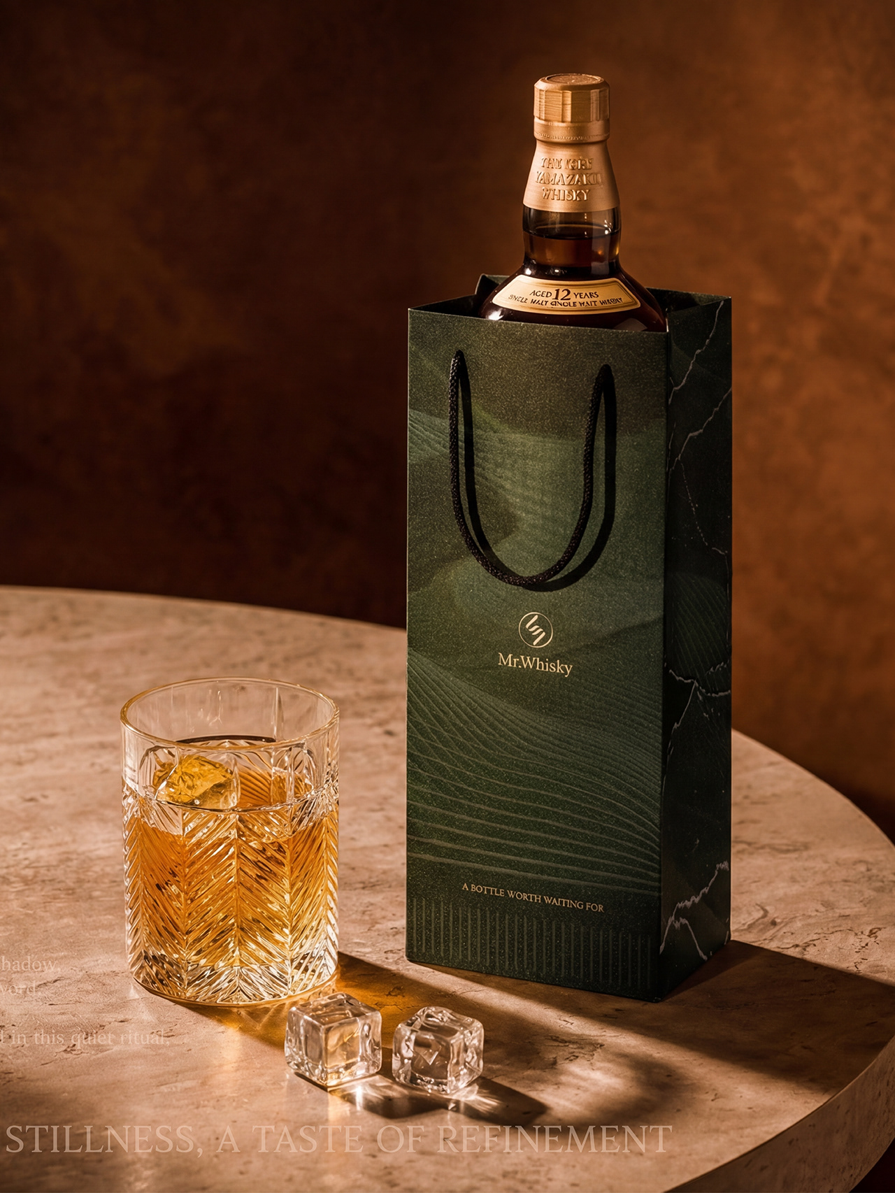 MR.WHISKY 威士忌先生 酒袋設計